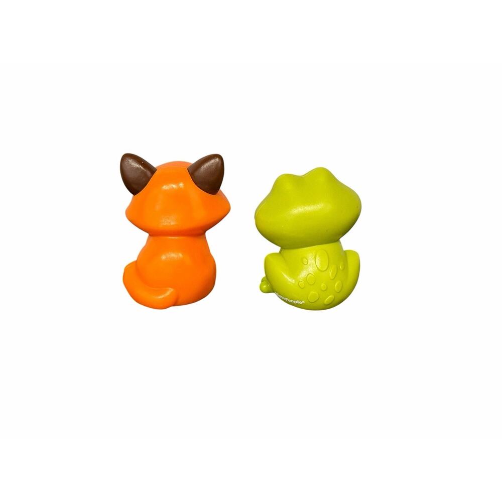 Fisher Price Little People Forrest Friends Carry Case Fox & Frog Figures (HWB29) - Picture 6 of 9